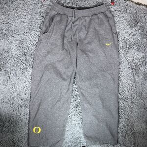 Vintage Nike Adult Sweatpants Mens Extra Large Gray Oregon Ducks Team Logo Mens